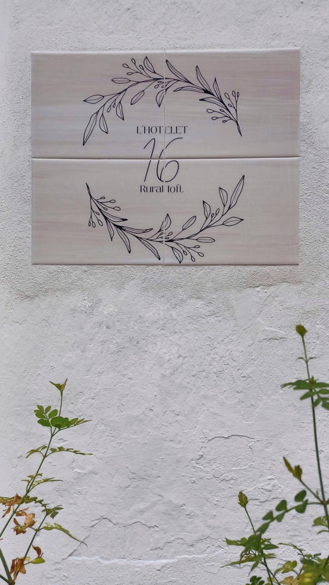 L'Hotelet 16 Rural Loft Bárig Exteriér fotografie